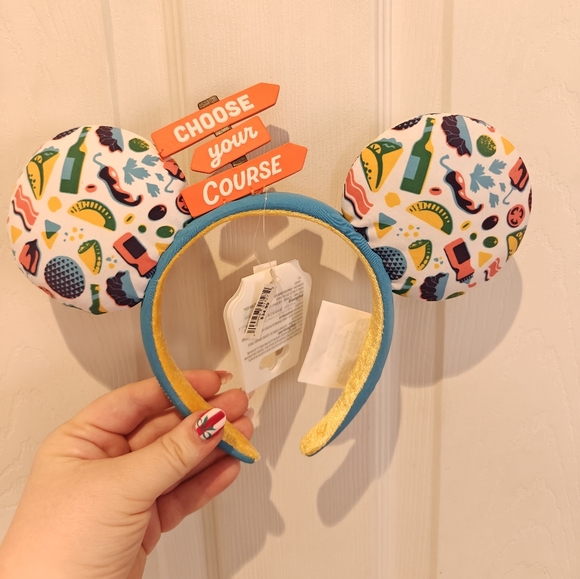 Disney Accessories - NWT DISNEY PARKS EARS EPCOT FOOD AND WINE FESTIVAL 2023